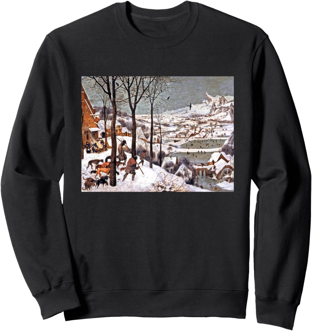 Pieter Bruegel der Älteren Jäger im Schnee Sweatshirt