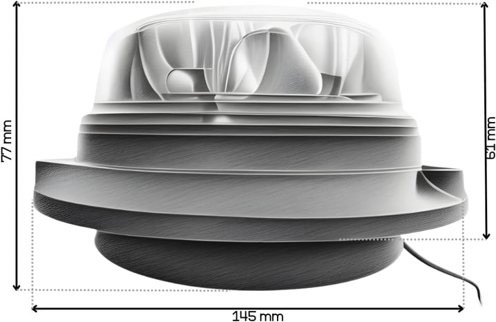 LED Rundumleuchte 4 Blitzmuster 12V 24V ECE R65 R10 E9 Magnet f. PKW LKW Traktor Magnet 2 Stücke set