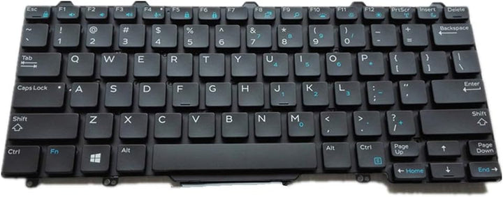 fqparts-cd Replacement Laptop Tastatur für for Dell for Latitude 3570 Amerikanische Version Farbe Sc