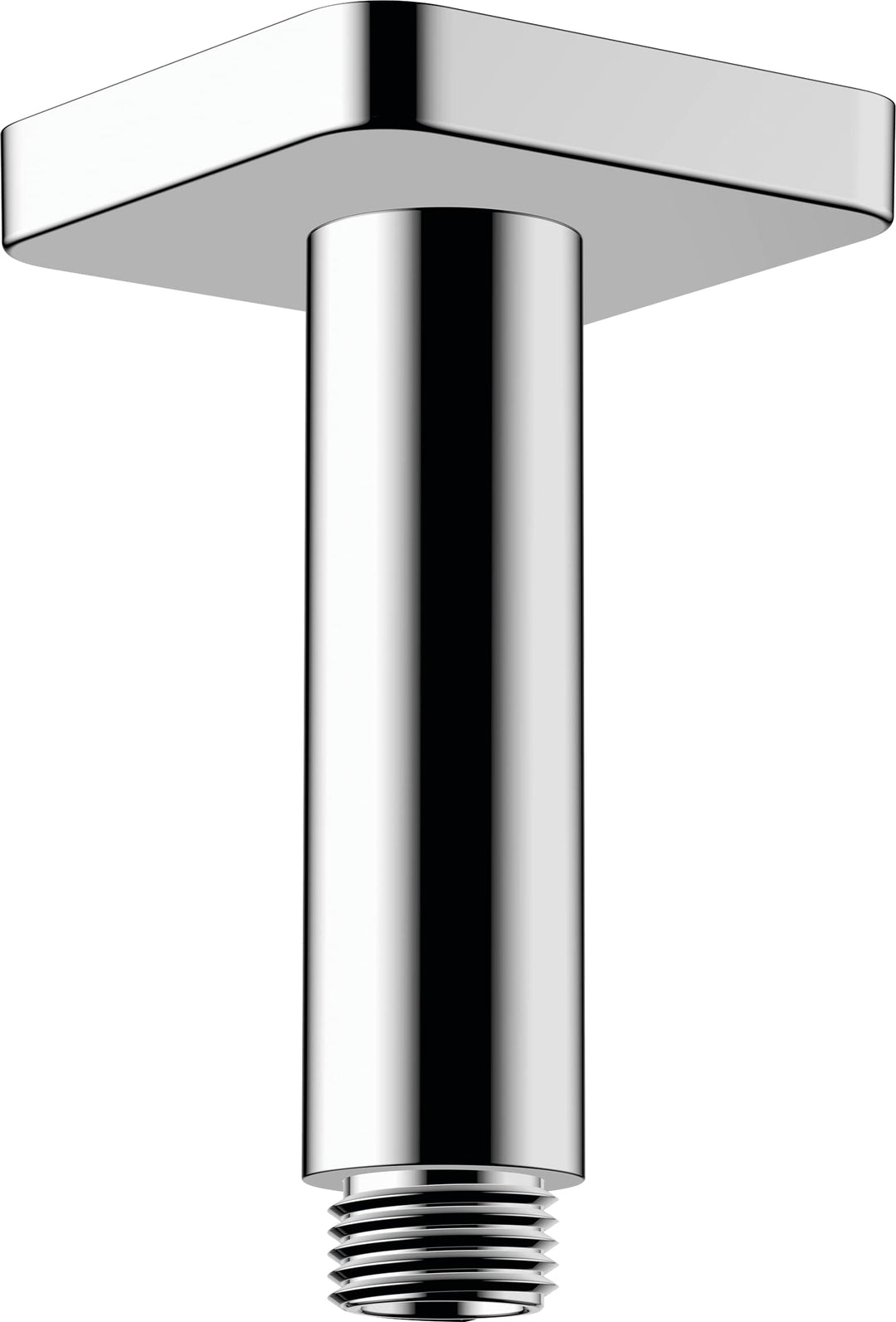hansgrohe Deckenanschluss Vernis Shape, Deckenanschluss 10cm, Chrom Chrom 10cm, Chrom 10cm