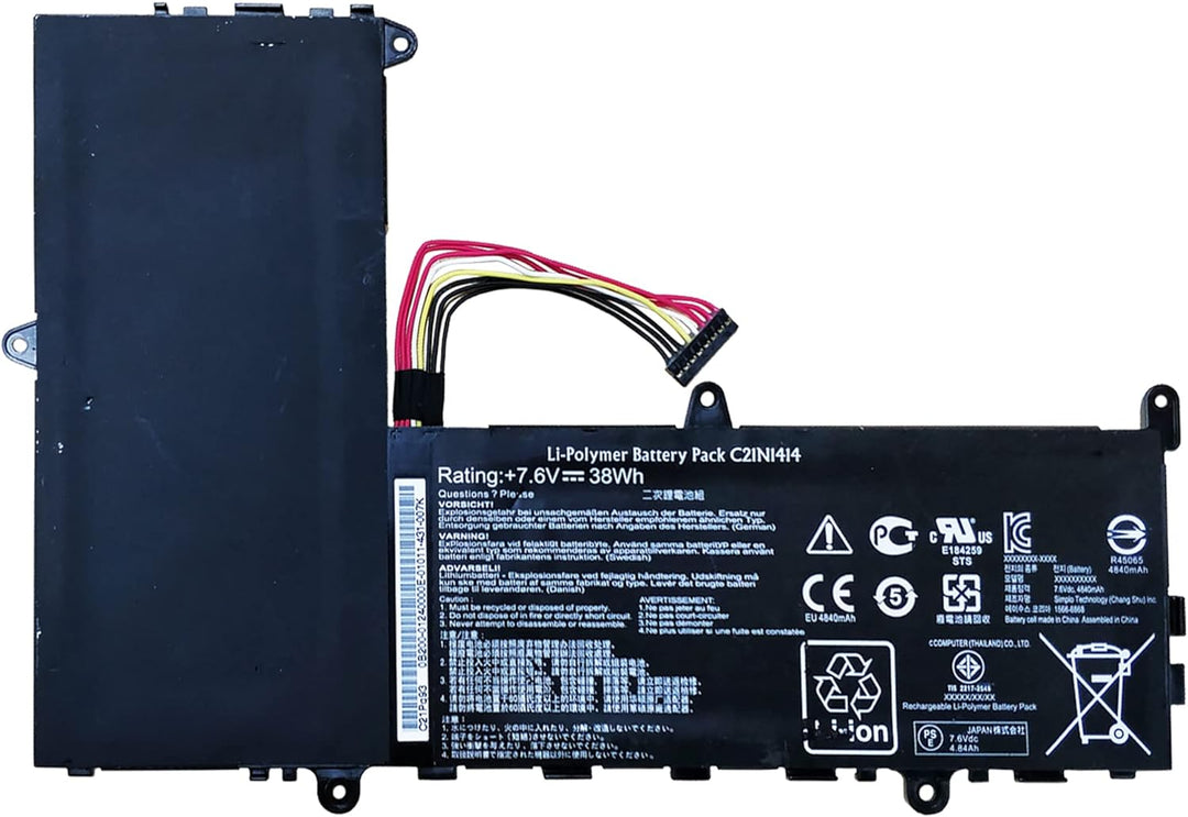 Swark Laptop Akku C21N1414 Replacement Komplett with EeeBook X205T X205TA X205TA Bing FD015B 11.6 "