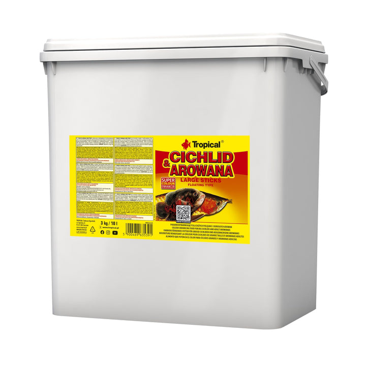 Tropical Cichlid&Arowana Large Sticks, 1er Pack (1 x 10000 ml)