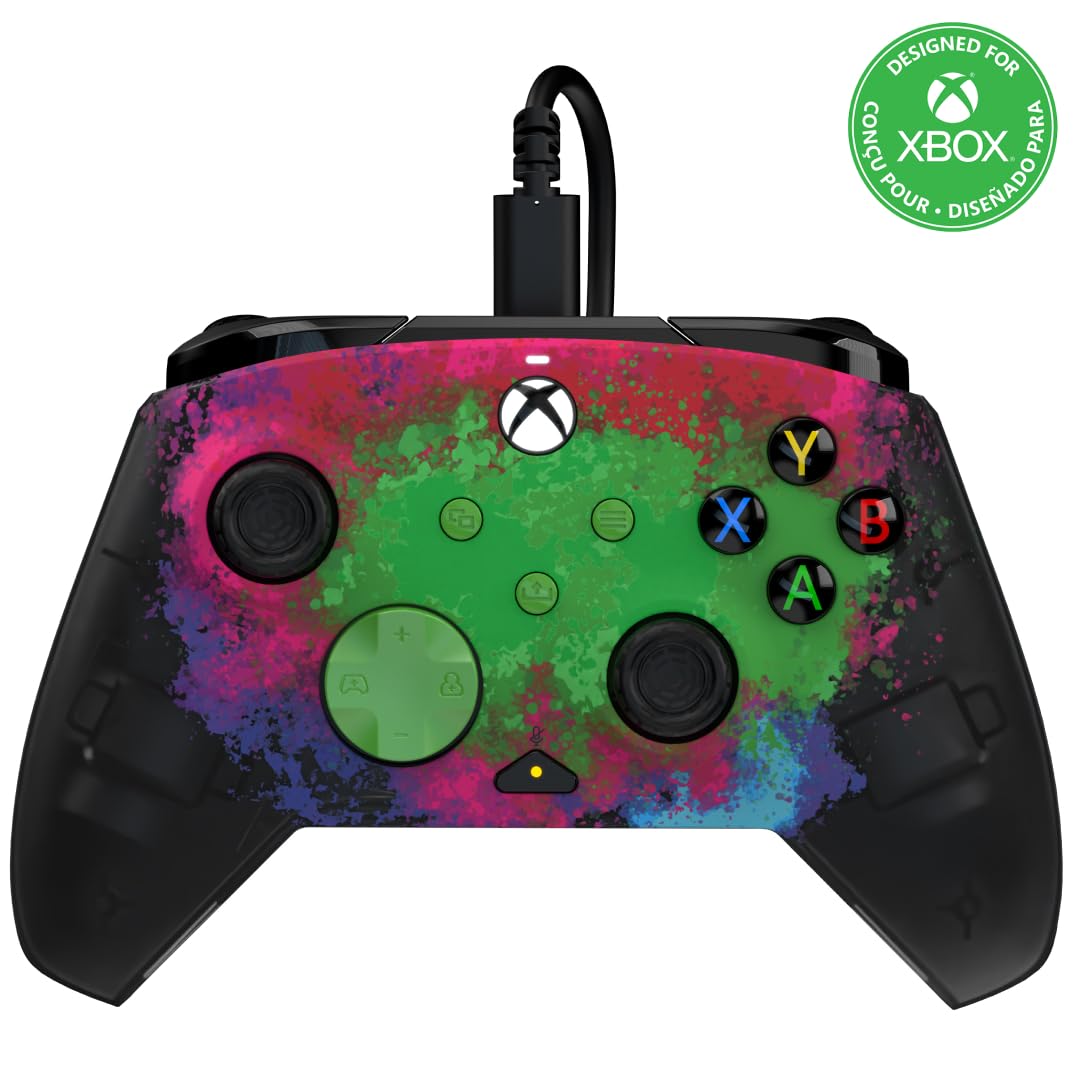 PDP Xbox REMATCH GLOW Wired controller - Space Dust, Space Dust