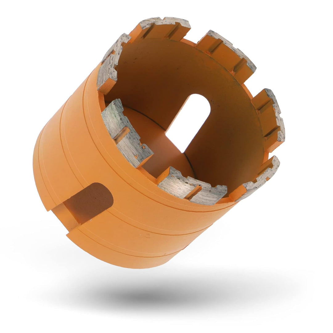 PRODIAMANT Premium Diamant Dosensenker Mauerwerk 82 mm x M16 82mm 7 Diamantsegmente hohe Standzeit 6