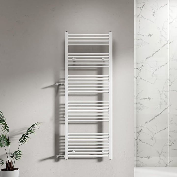 WITEN&amp;NOCK Badheizkörper 1600x 500 mm 654Watt Designheizkörper Heizkörper Seitenanschluss Nabenabsta
