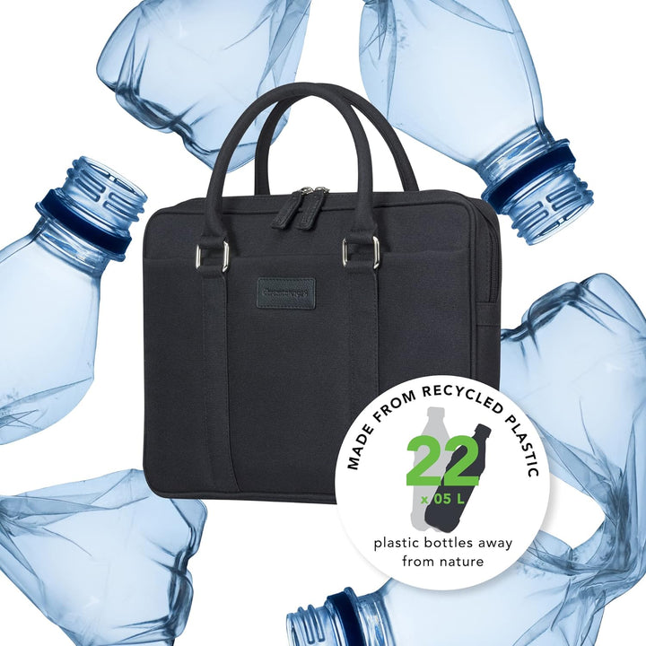 dbramante1928 - Laptoptasche - Lieferung mit verstell- und abnehmbarem Schultergurt - Schwarz oder B