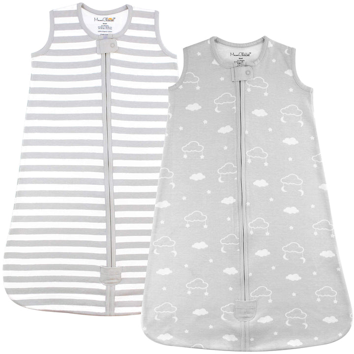 Mama Cheetah Baby Schlafsack, 0.5 TOG 100% Bio-Baumwolle, Ideal für den Sommer, Sommerschlafsack für