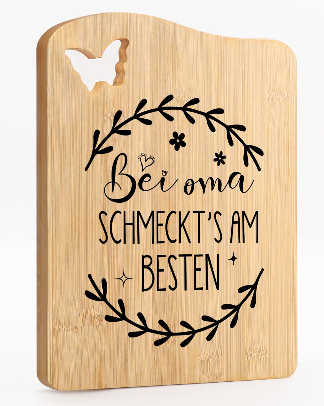 Geschenk für Oma, Oma Geschenk Geburtstag, UV Bedrucktes Bambus Schneidebrett, Geburtstagsgeschenke