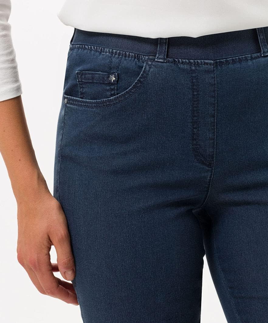 Raphaela by Brax Damen Style Lavina Rundum Schlupf Denim Super Slim Jeans 36K Dark Blue, 36K Dark Bl
