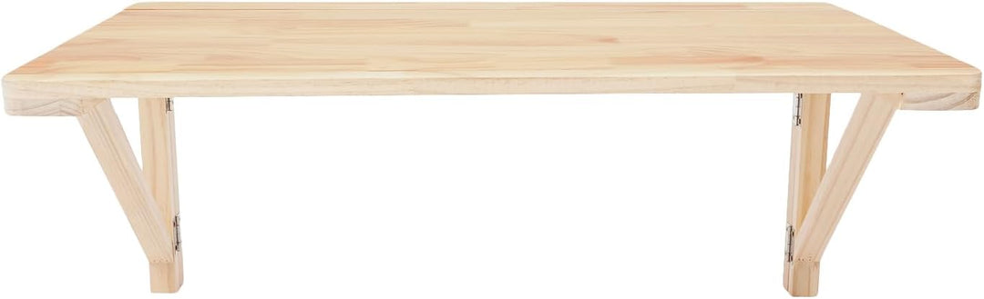 Wandmontierter Klapptisch Aus Massivholz, Klapptisch Wandtisch, Wandklapptisch, Kleiner Wandtisch fü