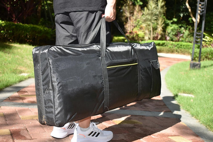 Azatemgo Keyboard Tasche，Keyboardtasche 61 Tasten，Rucksackgurte verstellbar，für E-Klaviere, 600D Oxf