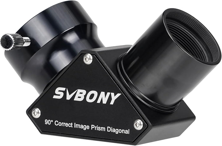 Svbony SV222 Zenitspiegel, 1,25" Zenitspiegeladapter, 90° Zenitspiegel aus Metall mit Okularverriege