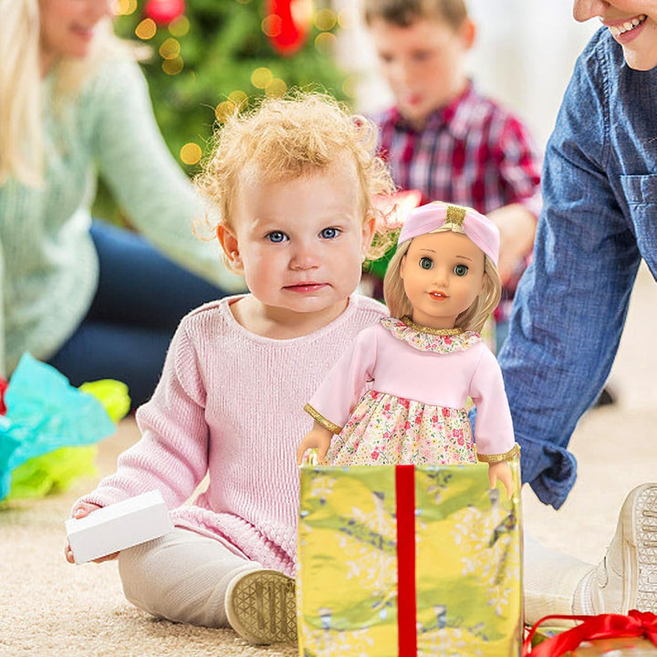 Puppenkleidung Kleidung Outfits für Baby Puppen, Puppenkleidung 35-43 cm, 4 Stücke Puppenkleidung fü