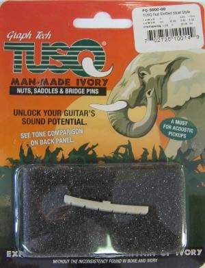 graph tech GT PQ 5000 L0 Tusq Nut Slotted Strat Style Left