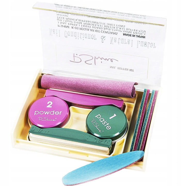 P-SHINE Japanisches Maniküre-Set, professionelle Nagelpflege, Nagelplatten-Reparaturbehandlung, Anle