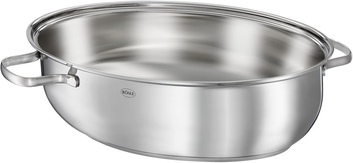 RÖSLE PUREELEMENTS Bräter ProCeraPlus mit Edelstahldeckel 29cm