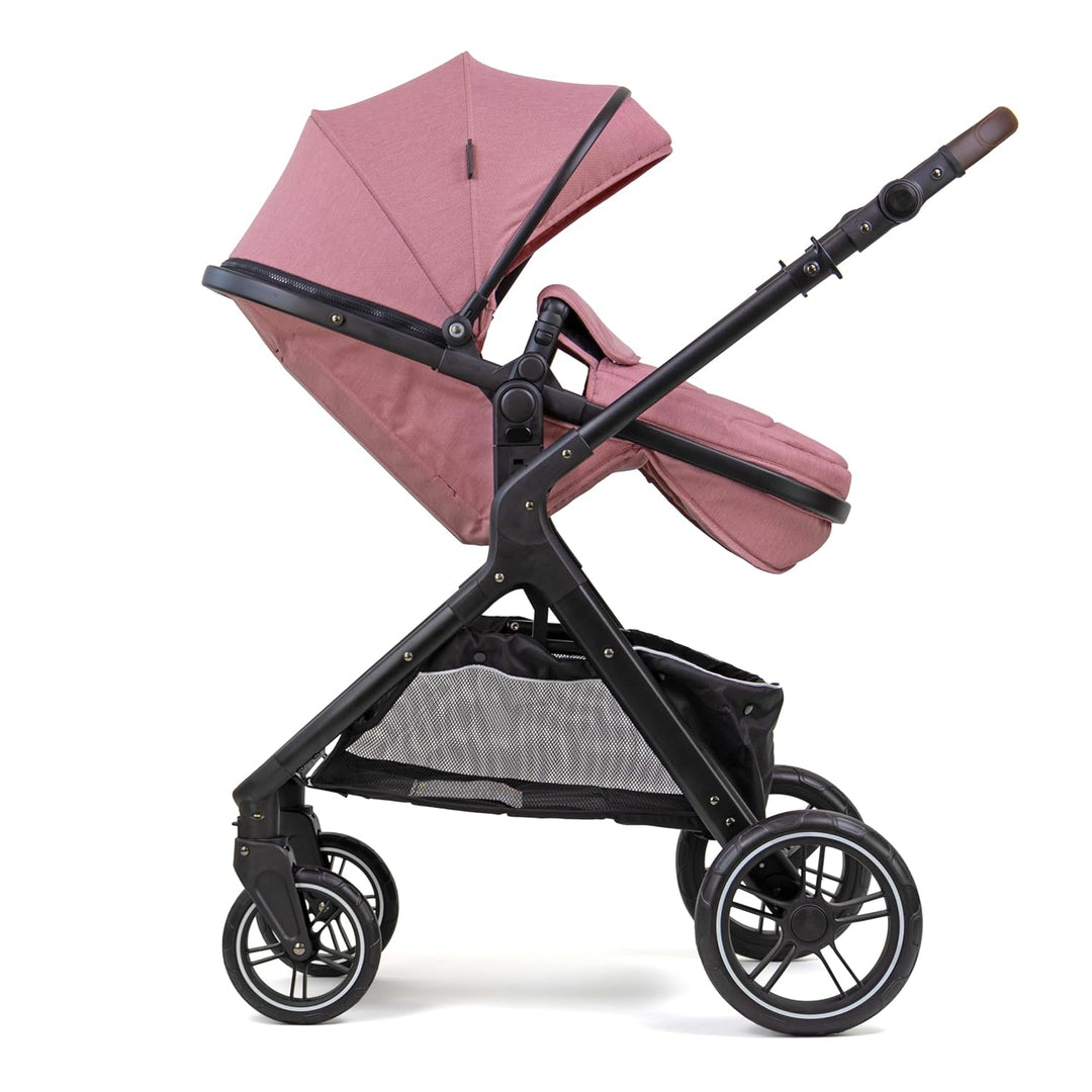 Pixini Nelio Kinderwagen Set 3in1 (altrosa), altrosa