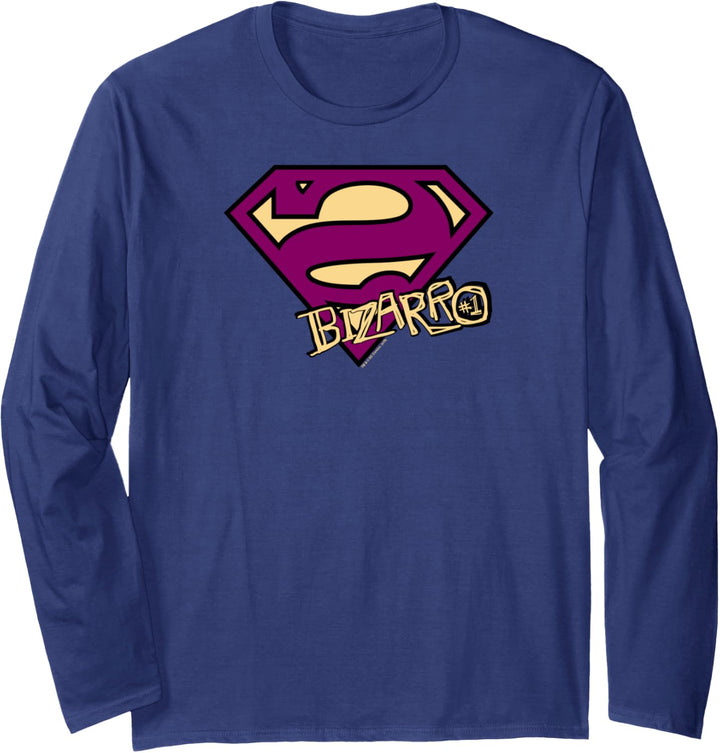 Superman Bizarro Shield Langarmshirt