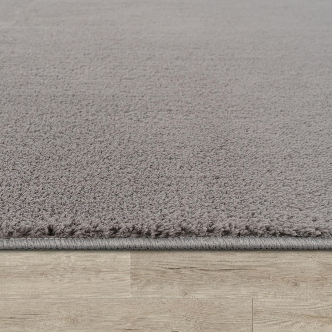 Paco Home Waschbarer Teppich Wohnzimmer Schlafzimmer Kurzflor rutschfest Flauschig Weich Moderne Ein