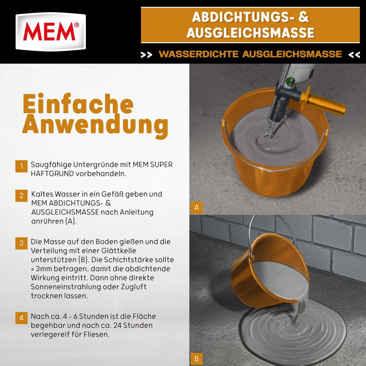 MEM Dicht Spachtel 15 Kg