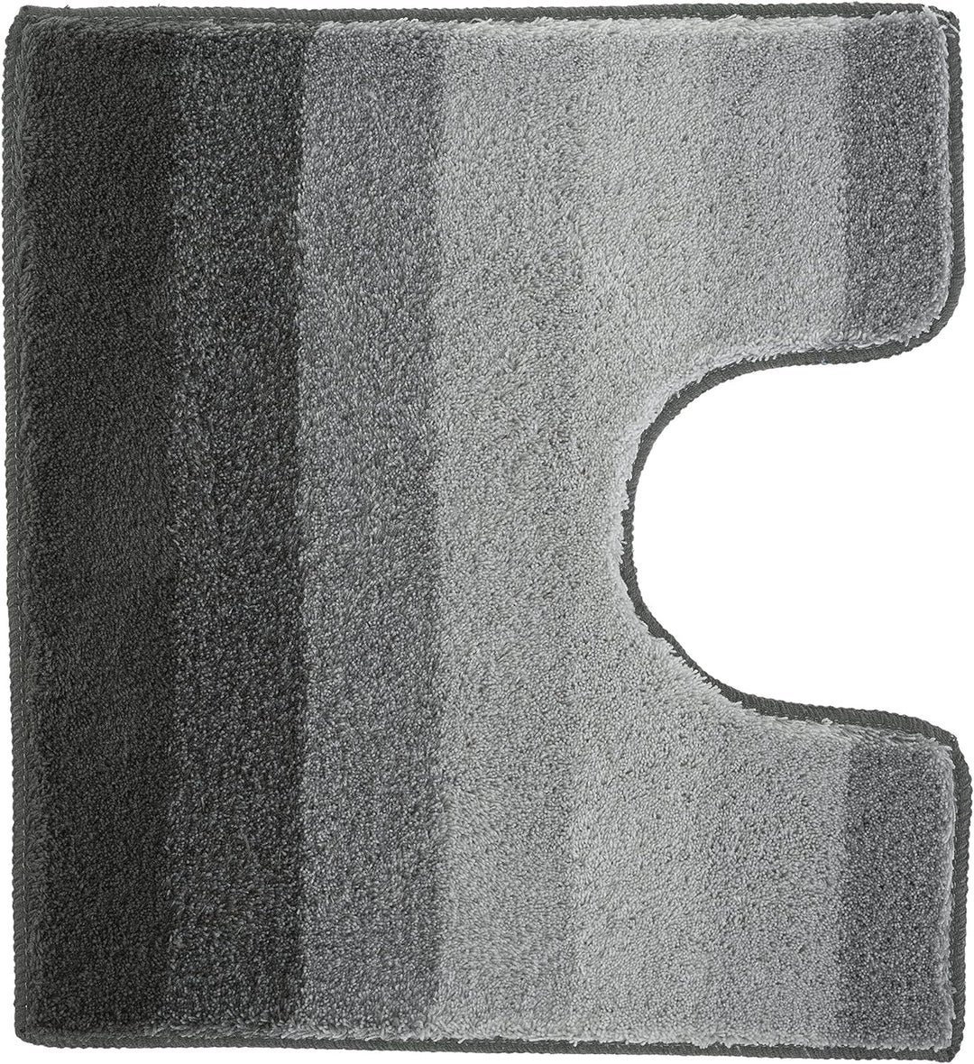 Meusch 2338905130 WC-Vorleger Palace, 55 x 50 cm, schiefer Schiefer 55 x 50 cm Single, Schiefer 55 x
