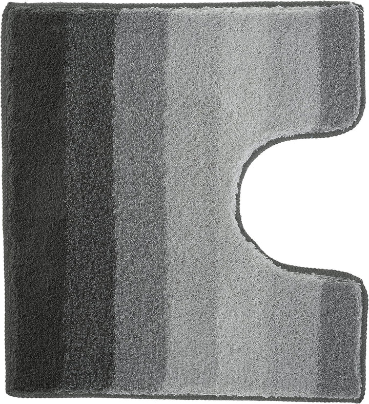 Meusch 2338905130 WC-Vorleger Palace, 55 x 50 cm, schiefer Schiefer 55 x 50 cm Single, Schiefer 55 x
