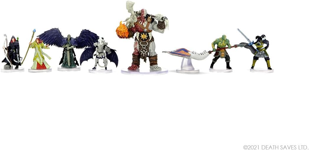 WizKids/NECA 72423 Death Saves: War of Dragons Box Set 2 Ghost Zubehör, Mehrfarbig, S
