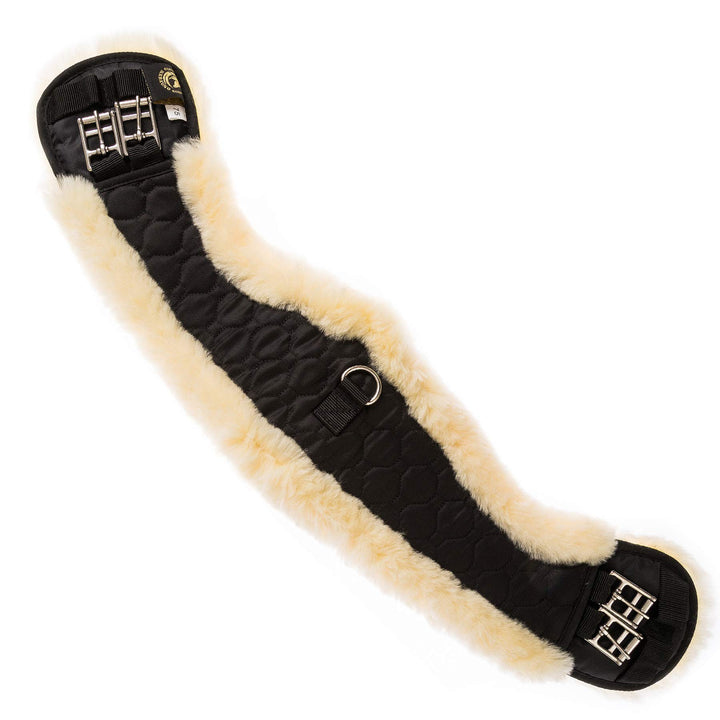 Lammwolle Western Konturgurt Sattelgurt, aus Qualitäts Merino Lammwolle, Spezielle Anatomisch Konkav