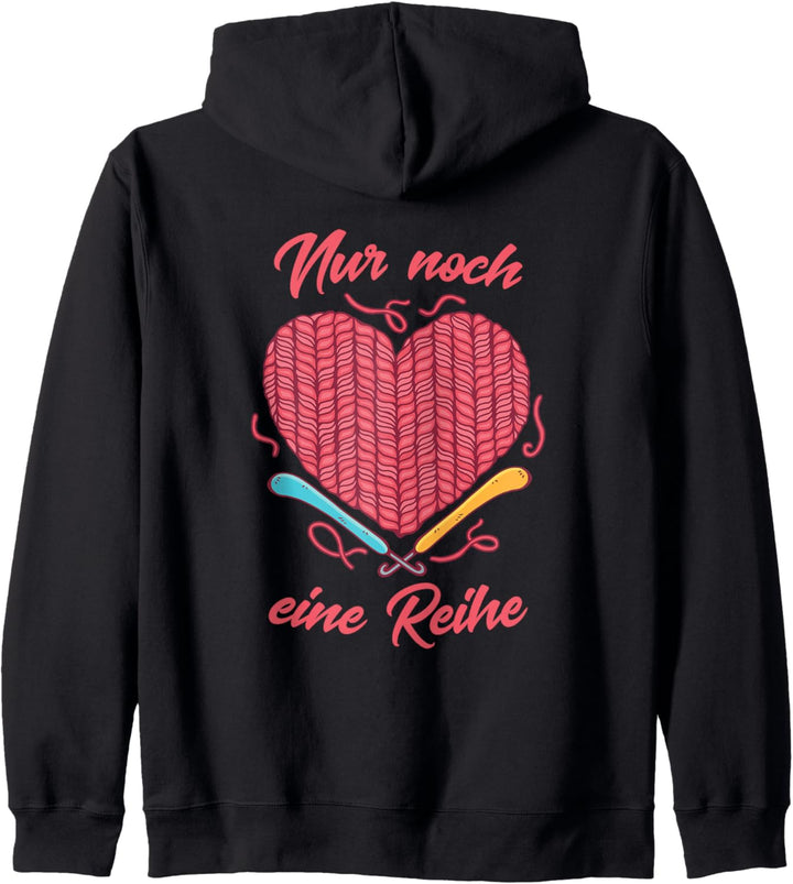 Nur noch eine Reihe - Häkel-Fans Kapuzenjacke