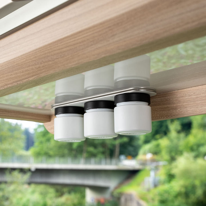 silwy® Feinkost-Magnetgläser 3er-Set (ALL WHITE 125ml)