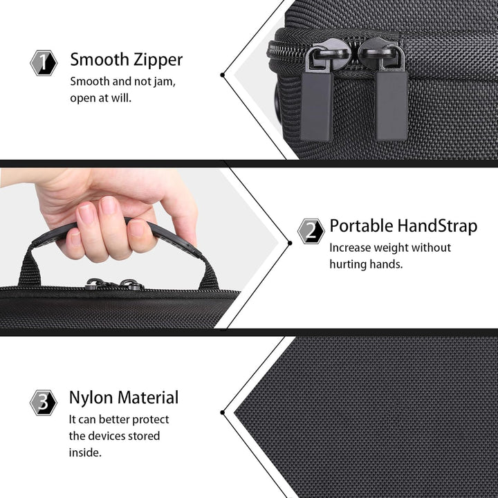 co2CREA Hart Tragbare Schutzhülle Etui Tasche für Polaroid I-2 Instant Camera,Kameratasche kompatibe