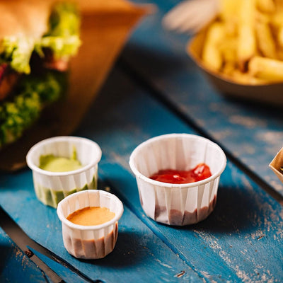 BIOZOYG 5000 St. kleine Schälchen für Dips, Saucen, Fingerfood, Marmelade I Mini Portionsbecher 30 m