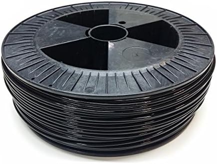 Kunststoffschweissdraht PE-HD 4mm Rund Schwarz (RAL9005) 2,4 kg Spule