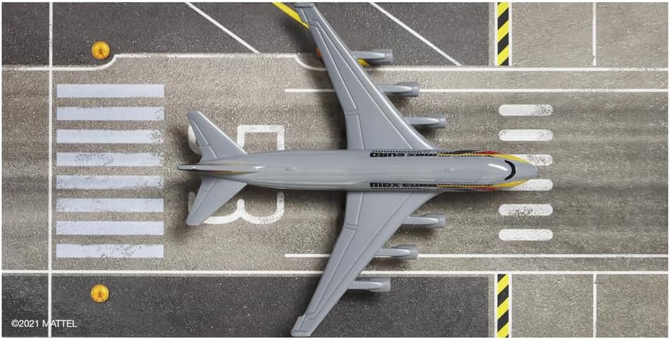 Matchbox Sammlerstück Druckguss Metall Sky Busters MBX 6-2 Airliner Flugzeug - HVM39 - Silber Passag