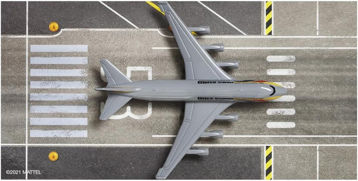 Matchbox Sammlerstück Druckguss Metall Sky Busters MBX 6-2 Airliner Flugzeug - HVM39 - Silber Passag
