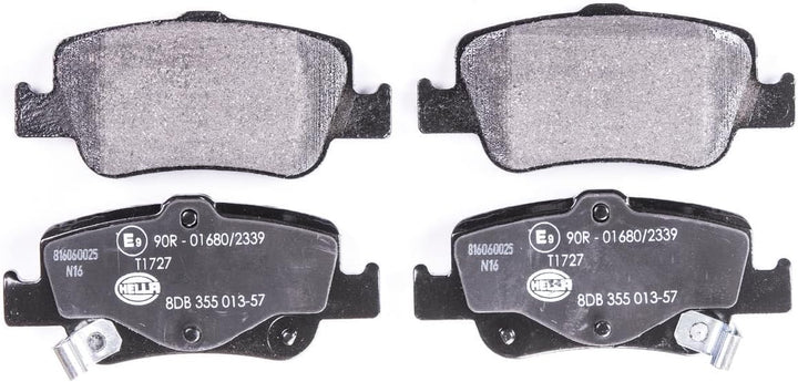 HELLA PAGID 8DB 355 013-571 Bremsbelagsatz - T1727 - Dicke/Stärke: 16mm - Bremssystem: Bosch - mit a