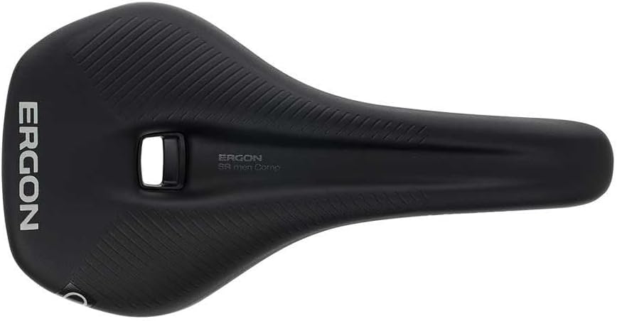 Ergon Herren Sr Comp Homme Fahrradsattel S/M Schwarz, S/M Schwarz