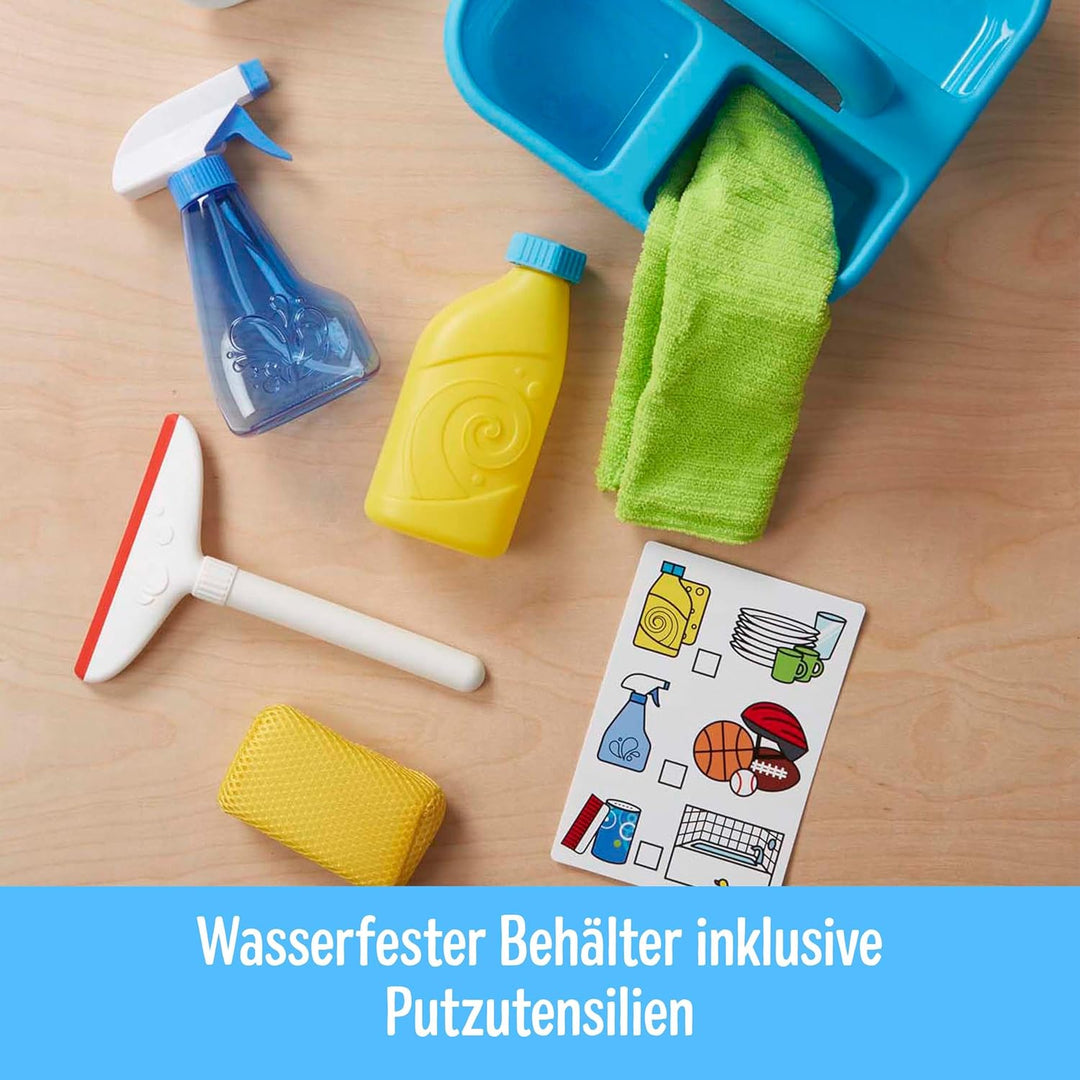 Melissa & Doug 18602 Melissa & Doug Reinigungscaddyset | Fantasiespiel | Spielsets | 3+ | Geschenk f