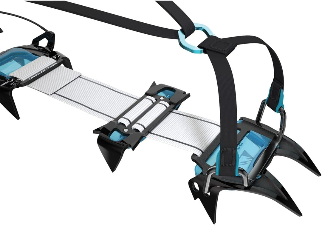Blue Ice Harfang Enduro Steigeisen Schwarz, Schwarz