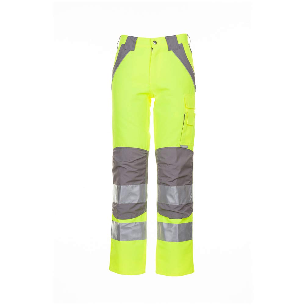 Planam Grösse 54 Unisex Plaline Warnschutz Bundhose gelb Zink Modell 5611 54 Gelb/Zink, 54 Gelb/Zink