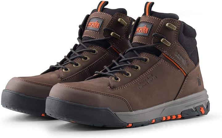Scruffs Sicherheitsstiefel „Switchback 3“, dunkelbraun 45 (T55026)