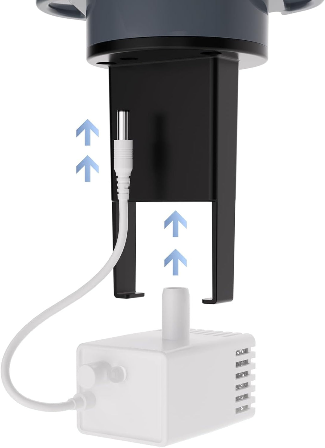 Ersatzpumpe für Katzenbrunnen/Hundebrunnen,Pumpe für 8L/ 270 oz Trinkbrunnen für Hunde Kabellos