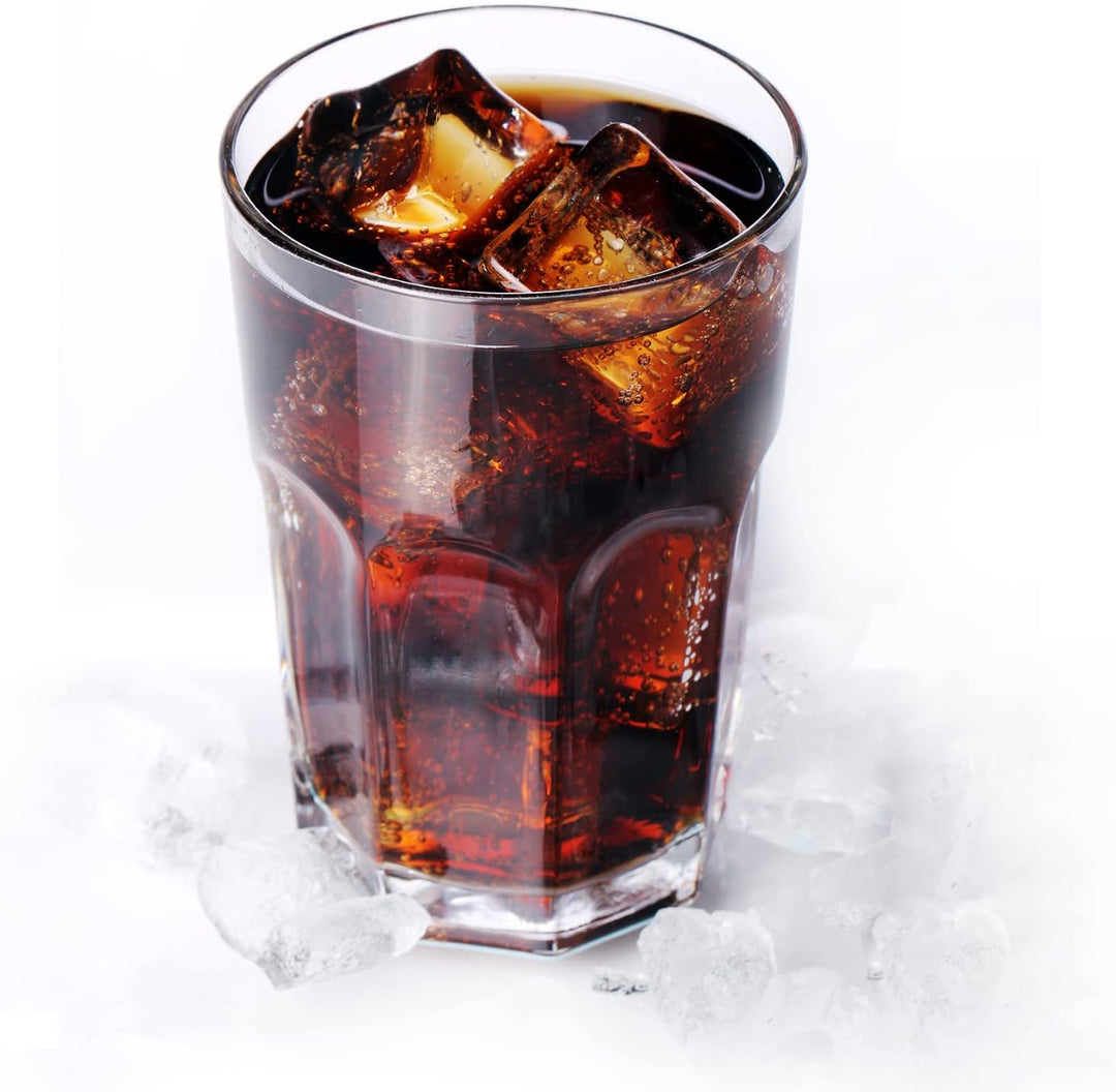 Konzept 11 - Wassergläser Set 12-teilig, Trinkgläser Set, 350ml Gläser Set Stapelbar- Perfekt für Sa