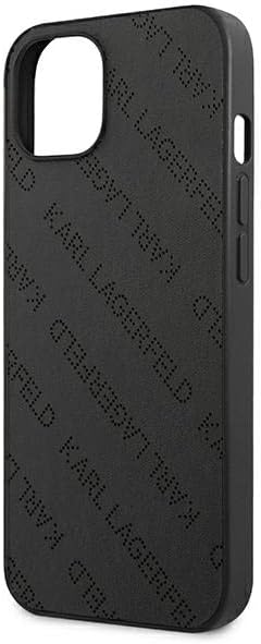 KARL LAGERFELD KLHCP13SPTLK Hülle für iPhone 13 Mini 5,4" hardcase Schwarz Perfo
