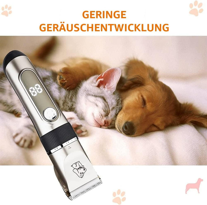 KAEFUYS Schermaschine Hund - IPX7 Wasserdichte Hundeschermaschine Professionelle Tierhaarschneidemas
