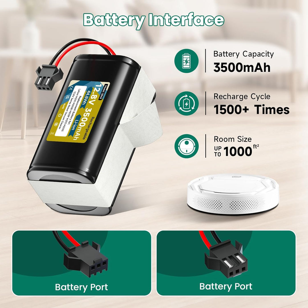 12,8V 3500mAh Ersatzakku für Lefant M210 / M210B / M210P / M213 / M213S, Akku für OKP K2 (Not for 14