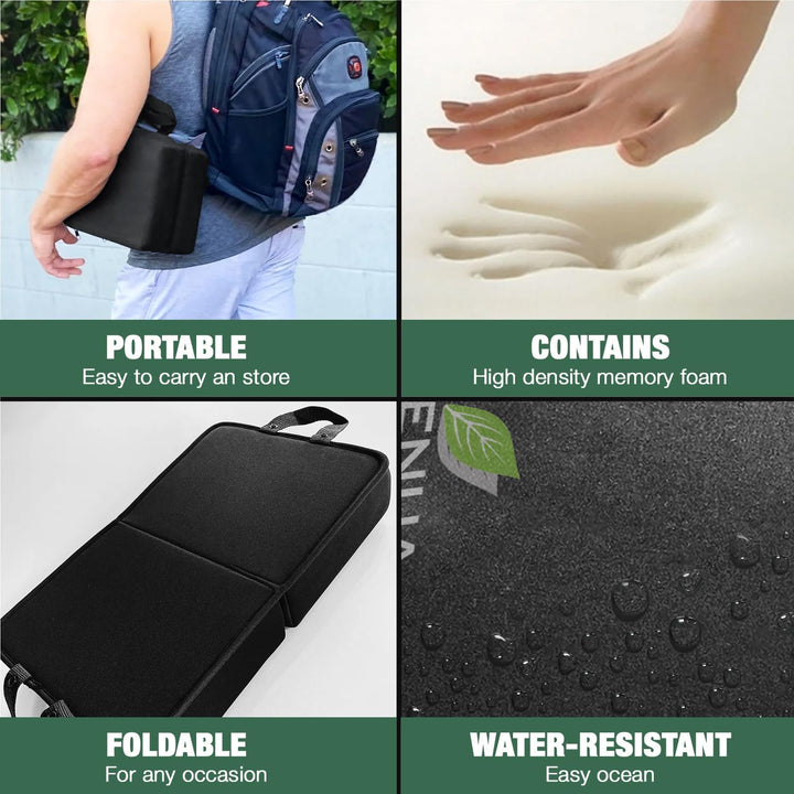 Extra Dicke Kniepolster Bad Kniepolster Garten Kniepolster Memory Foam Kniekissen für Männer Frauen