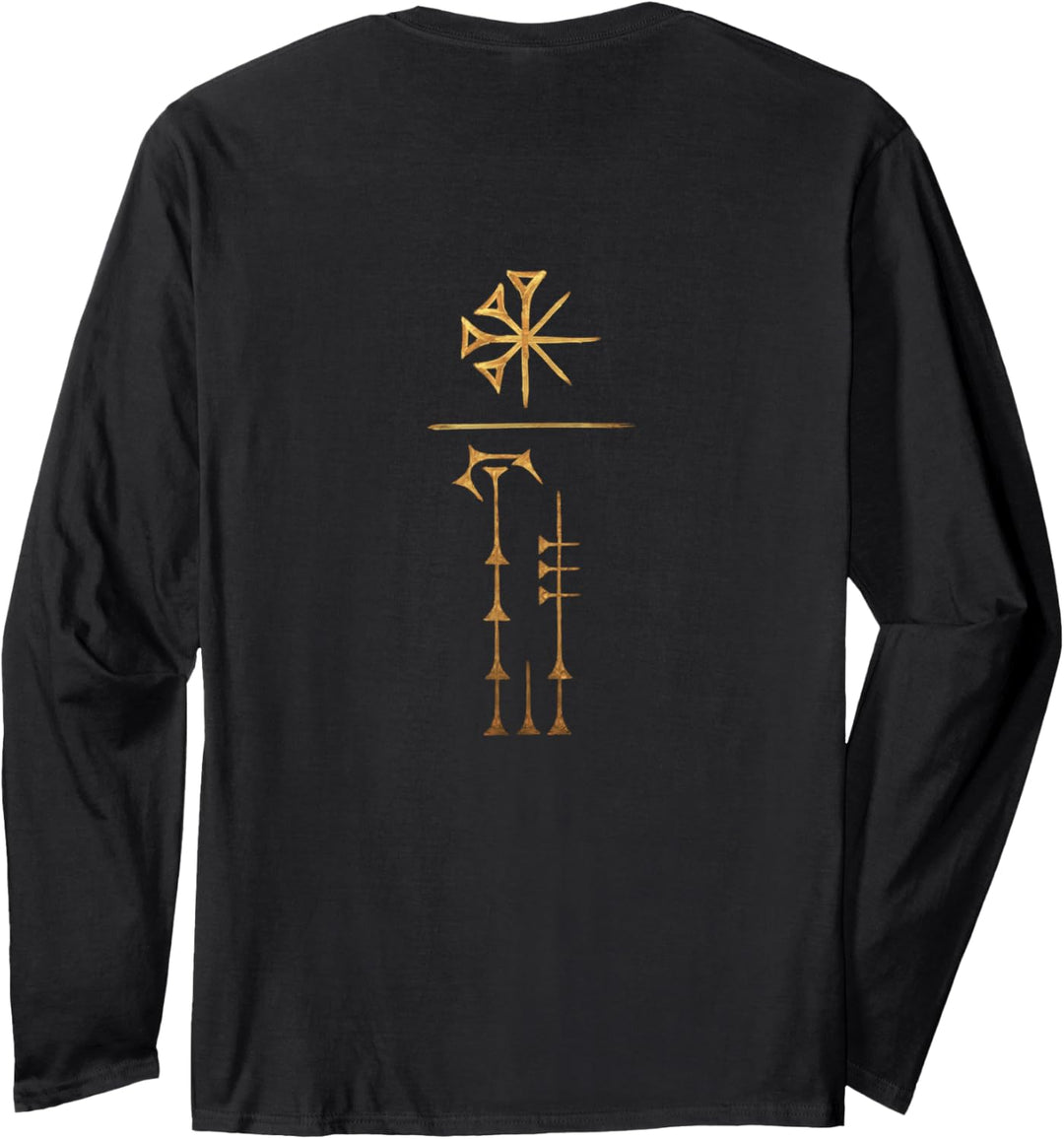Human. :II: Nature. Symbole Langarmshirt
