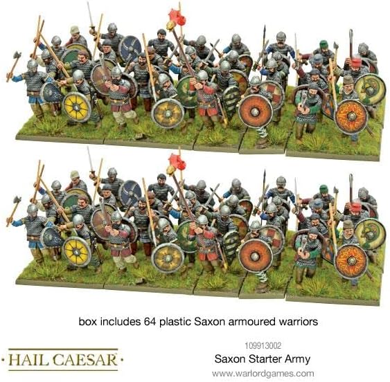 Hail Caesar Warlord Games, Saxon Starter Army - Wargaming miniatures