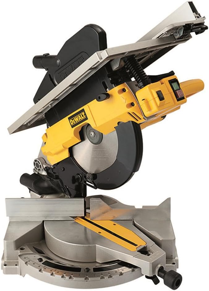 DeWalt Tisch-, Kapp- und Gehrungssäge/ Kombisäge (1,600 Watt, 305 mm Sägeblatt-ø, für den Langzeitei